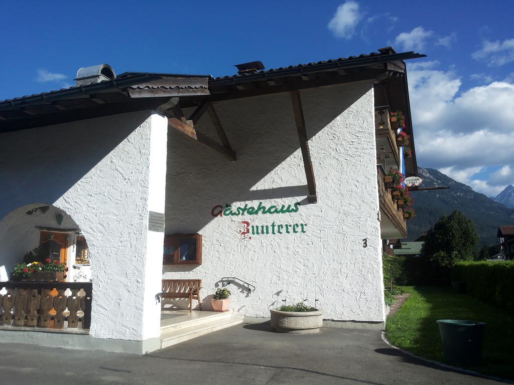 Gaestehaus Zunterer Wallgau Εξωτερικό φωτογραφία